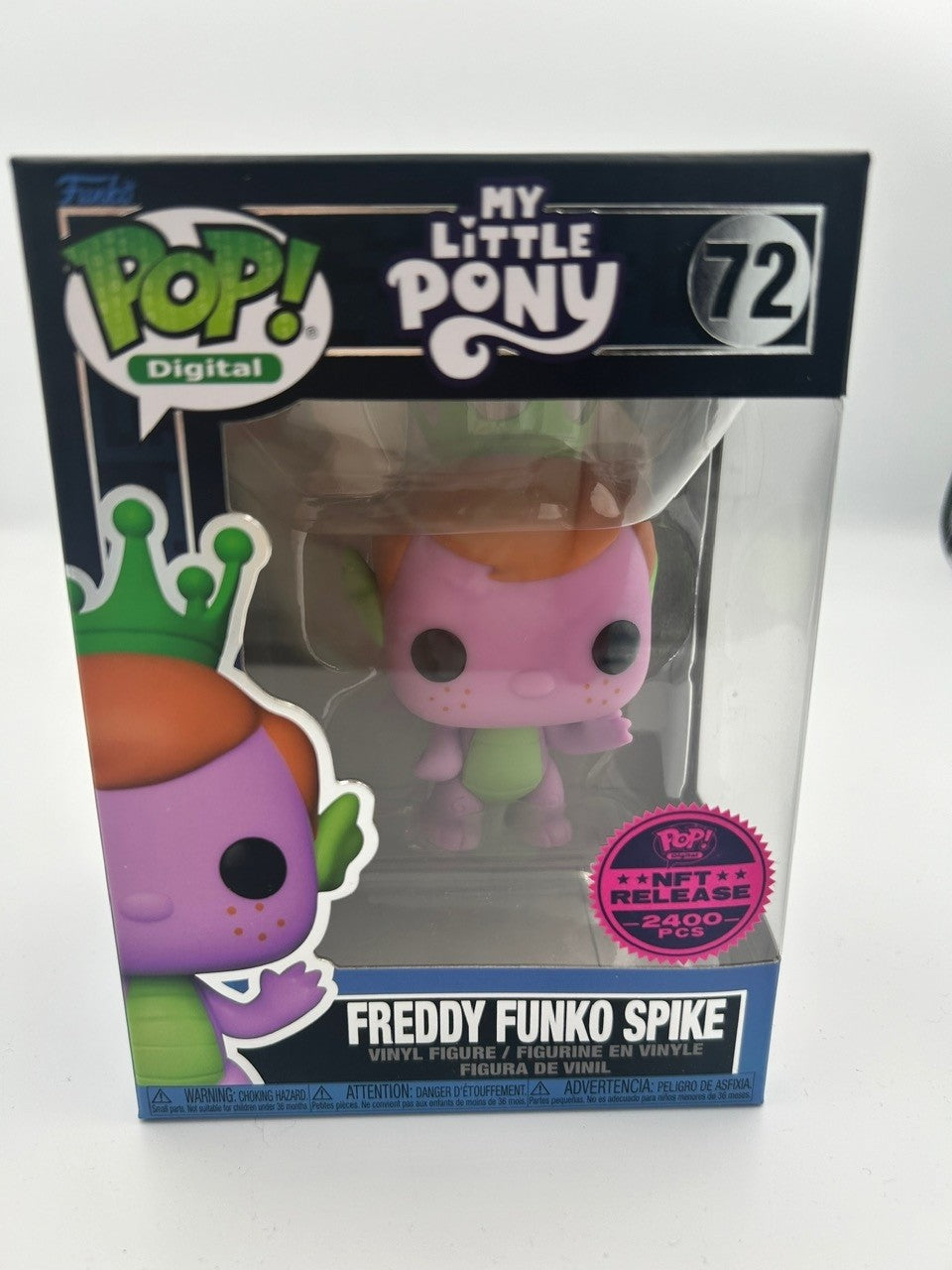 Freddy Funko Spike - #72- Funko Pop! - Digital - My Little Pony -  Release 2400 PCS