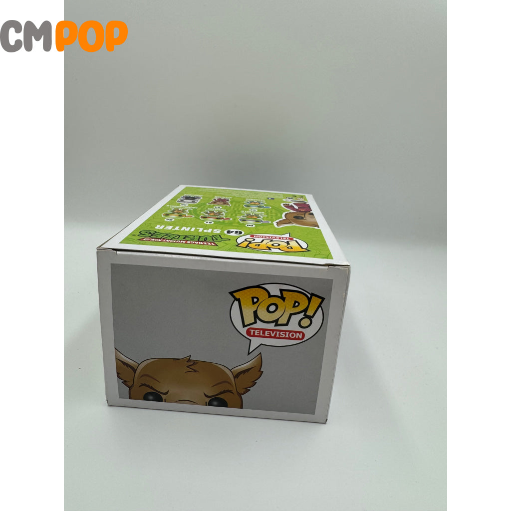 Splinter - #64 Funko Pop! Television Teenage Mutant Ninja Turtles Tmnt Pop Oob