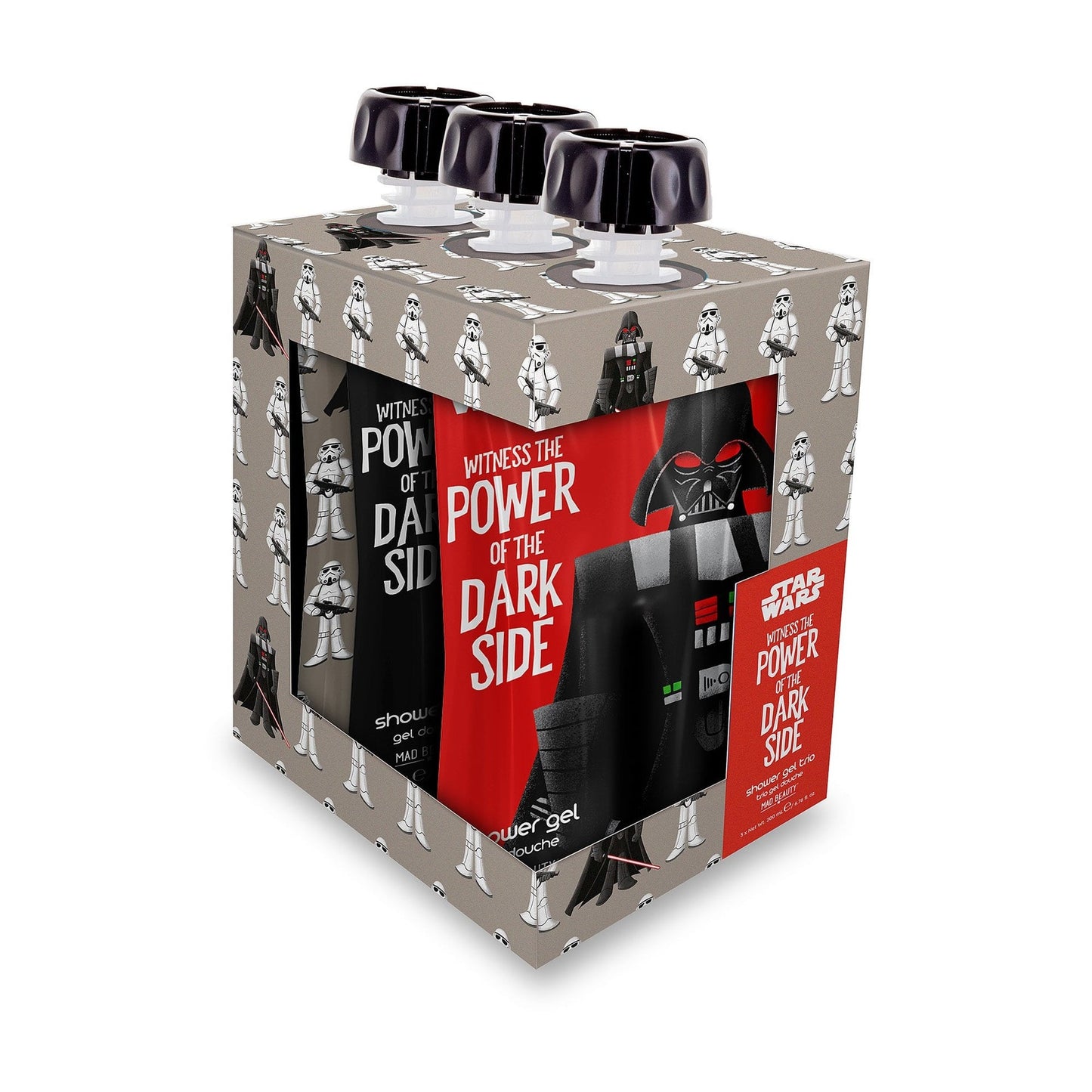 Star Wars Dark Side Shower Gel Trio - Mad Beauty
