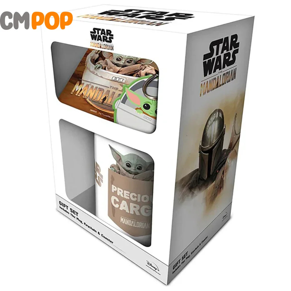 Star Wars: The Mandalorian (The Child) Mug Coaster & Keychain Gift Set Gift Set