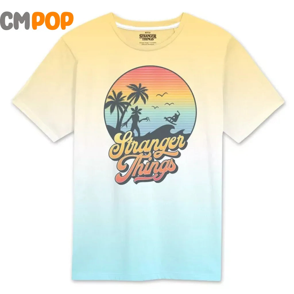Stranger Things - Sunset Circle T-shirt