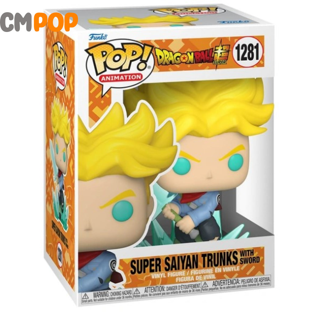 Super Saiyan Trunks With Sword - #1281 Funko Pop! Dragon Ball Pop