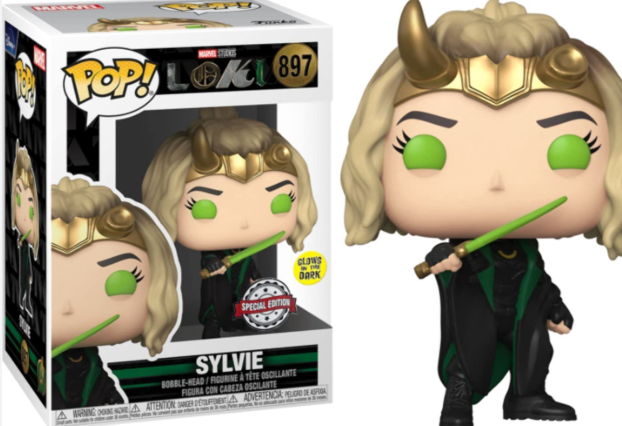 Sylvie - #897 - Funko Pop! - Marvel - Loki  - GITD - Special Edition
