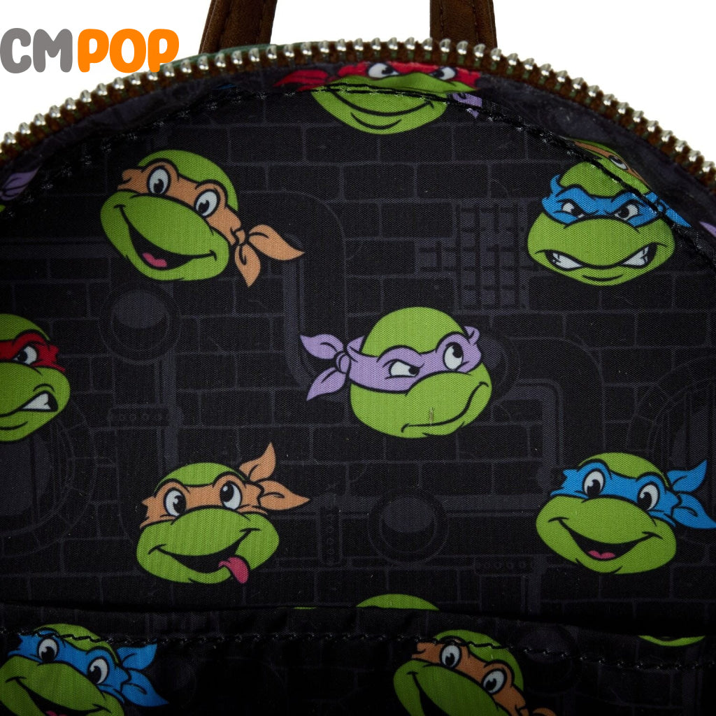 Teenage Mutant Hero Turtles Molded Sling Bag - Loungefly Loungefly