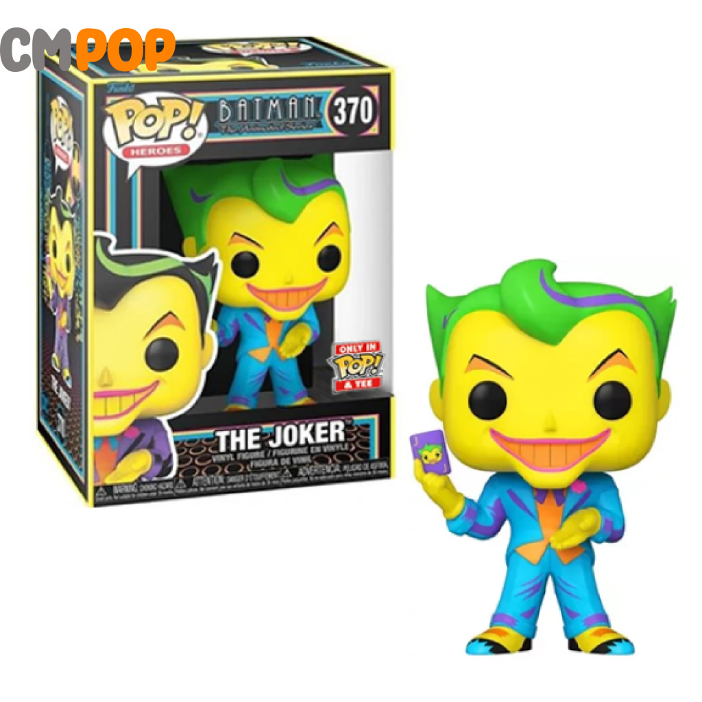 Batman The Animated Series (370) Joker (With Playing Card) (Black Light)