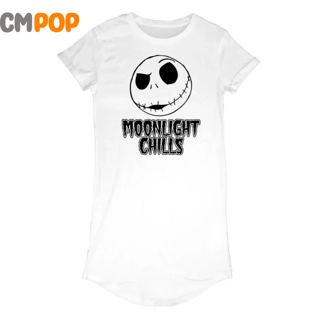 The Nightmare Before Christmas - Moonlight Chills - T-Shirt Dress t-shirt