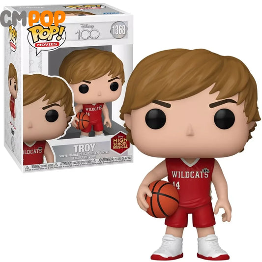 Troy- #1368 - Funko Pop! Disney Movies High School Musical Pop