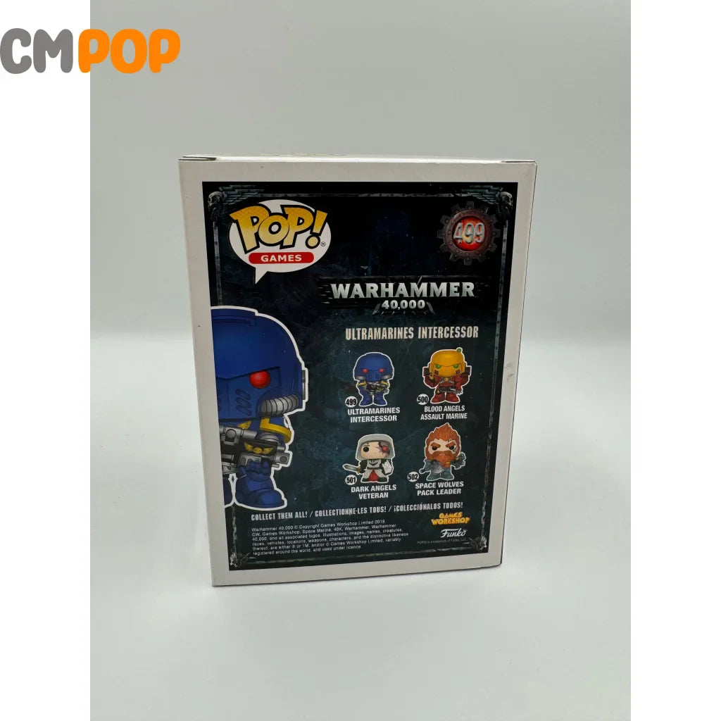 Ultramarines Intercessor - #499 Funko Pop! Games Warhammer Pop