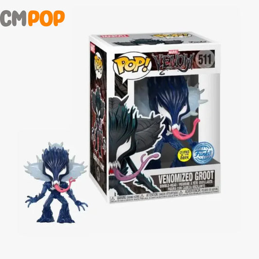Venomized Groot - #511 Funko Pop! Marvel Venom Glows In The Dark Special Edition