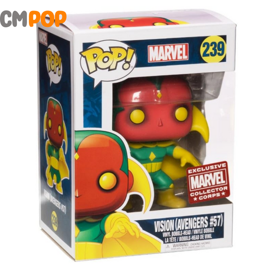 Vision (Avengers #57) - #239 Funko Pop! Marvel Mcc Exclusive Pop