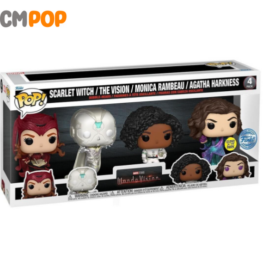 Wandavision! - Funko Pop Marvel 4Pk Pop