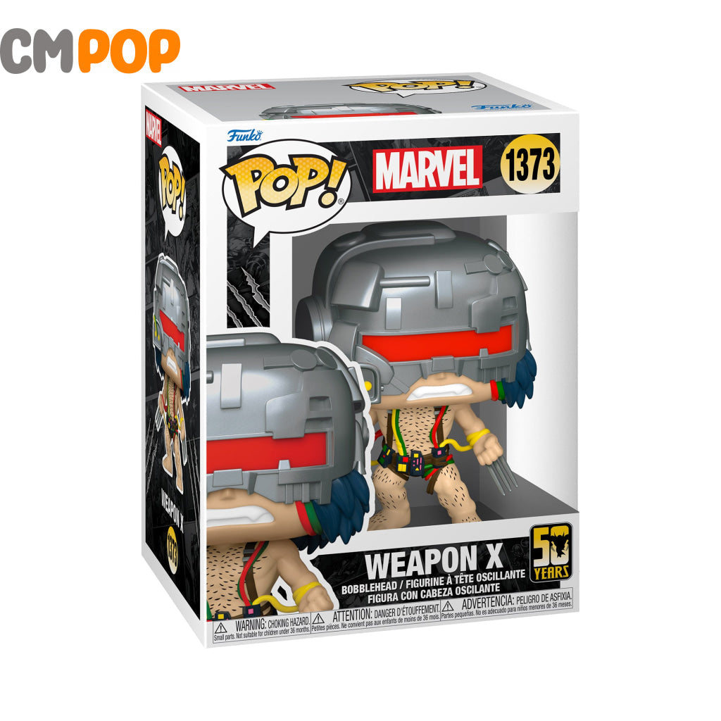 Weapon X - 50Th #1373 Funko Pop! Marvel Wolverine Pop