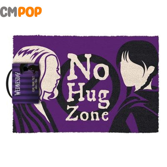 Wednesday - No Hug Zone - 60 x 40cm Coir Doormat Home