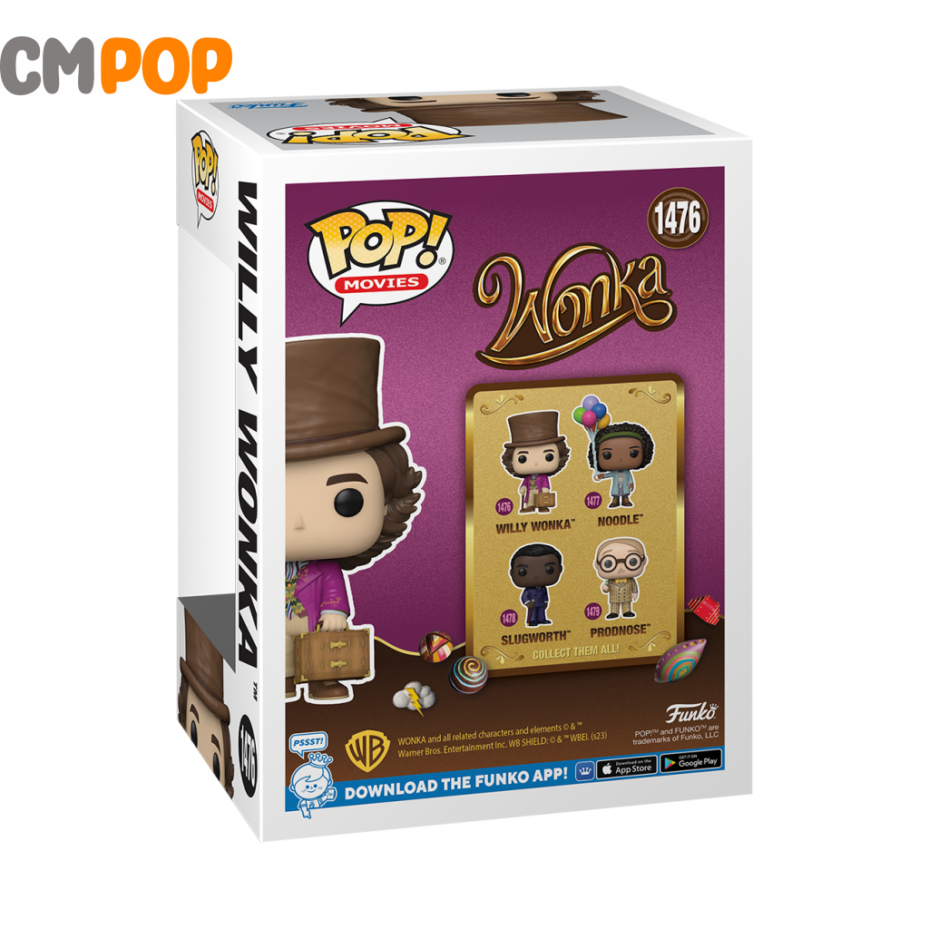 Willy Wonka - #1476 Funko Pop! Pop