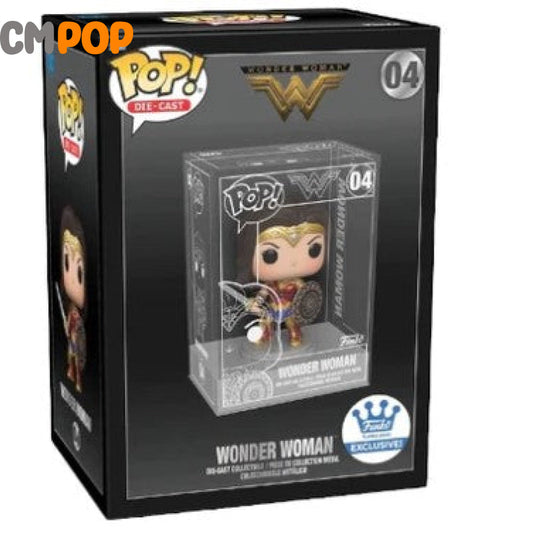 Wonder Woman Diecast Sealed - #04 Funko Pop! Exclusive Pop