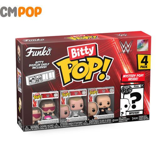 Wwe S1 Bitty Pop - 4 Pack Pop! Funko