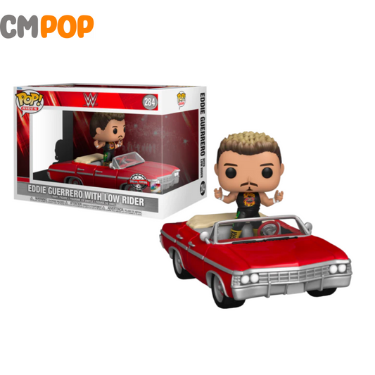 Wwe - Eddie Guerrero With Low Rider #284 Funko Pop! Pop Rides Pop