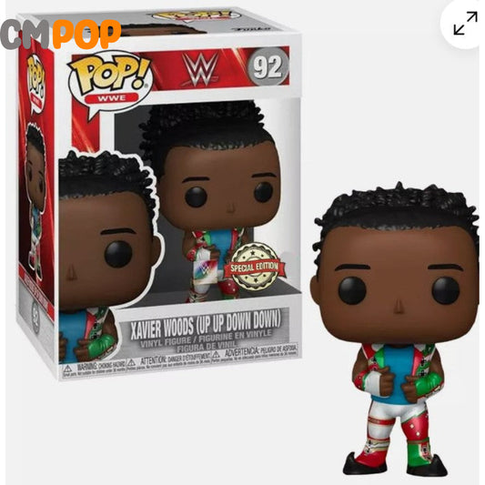 Xavier Woods (Up Up Down Down) - #92 - Funko Pop! - WWE - Special Edition Funko Pop
