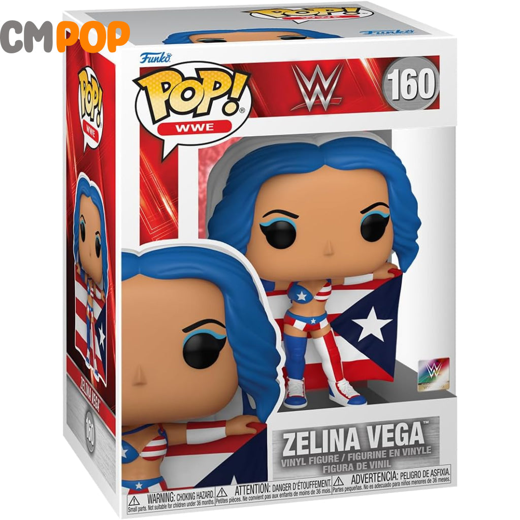 Zelina Vega - #160 Funko Pop! Wwe- Wrestling Pop