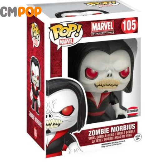 Zombie Morbius - #105 Funko Pop! Marvel Mcc Exclusive Pop