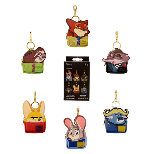 Zootopia Mystery Mini Backpack Keychain Charm - Loungefly